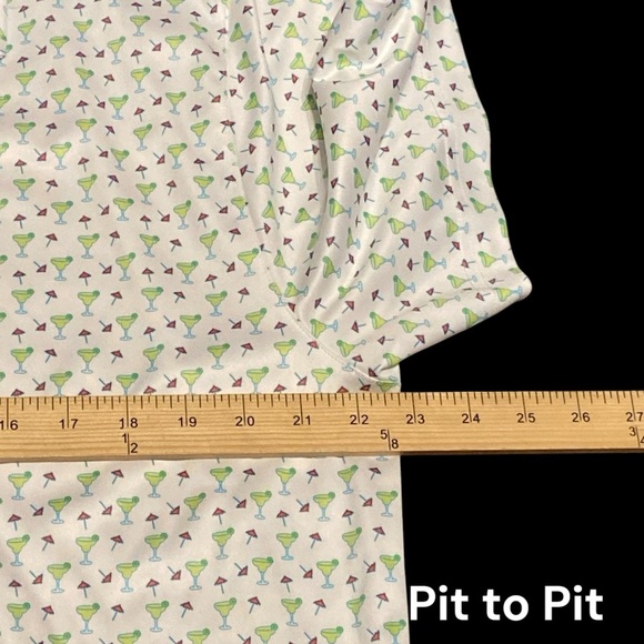 bcg White and Green Geometric Jersey Shirt
BIN # 6 - Picture 5 of 6